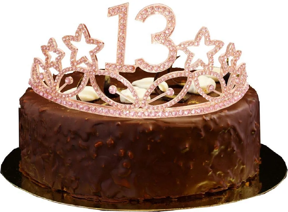 13th Birthday, 13th Birthday Gifts for Girls, 13th Birthday Crown, 13th Birthday Tiara