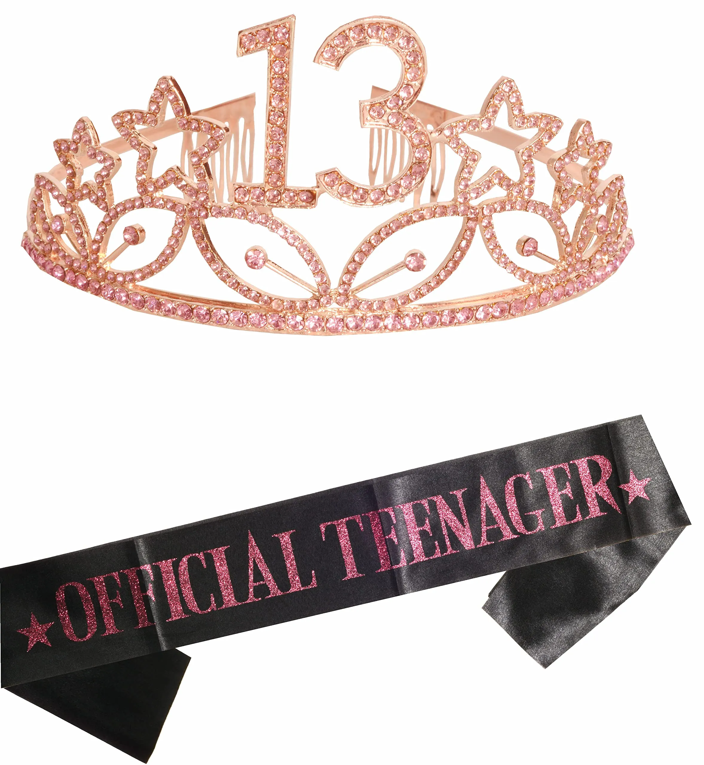 13th Birthday, 13th Birthday Gifts for Girls, 13th Birthday Crown, 13th Birthday Tiara