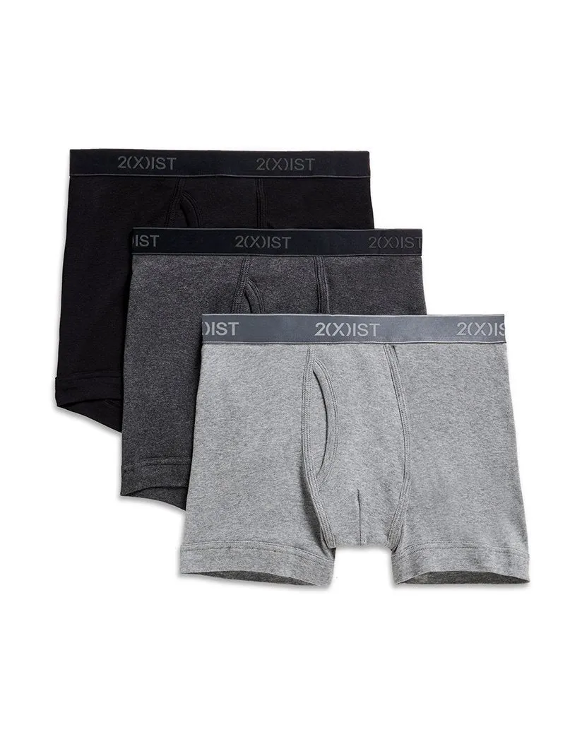 2xist Men's 3-Pack Essential Boxer Brief 020304