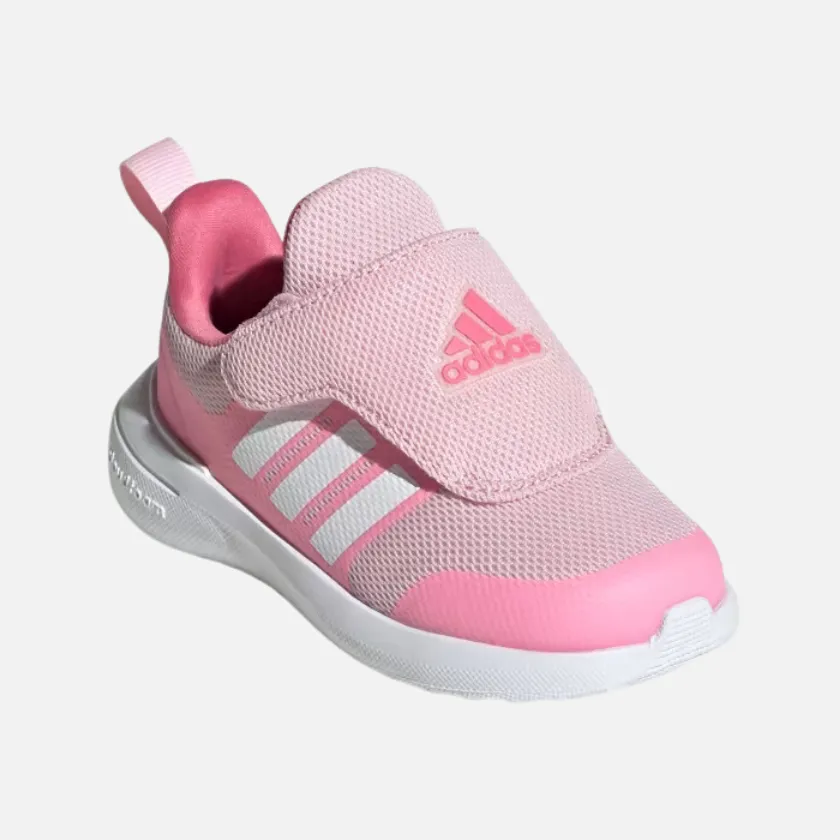 Adidas Fortarun 2.0 Kids Girl Shoes (0-3 Year) -Clear Pink/Cloud White/Bliss Pink