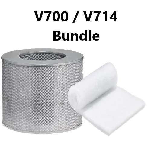 Airpura V700 / V714 Filter Bundles - Portable Units on Wheels