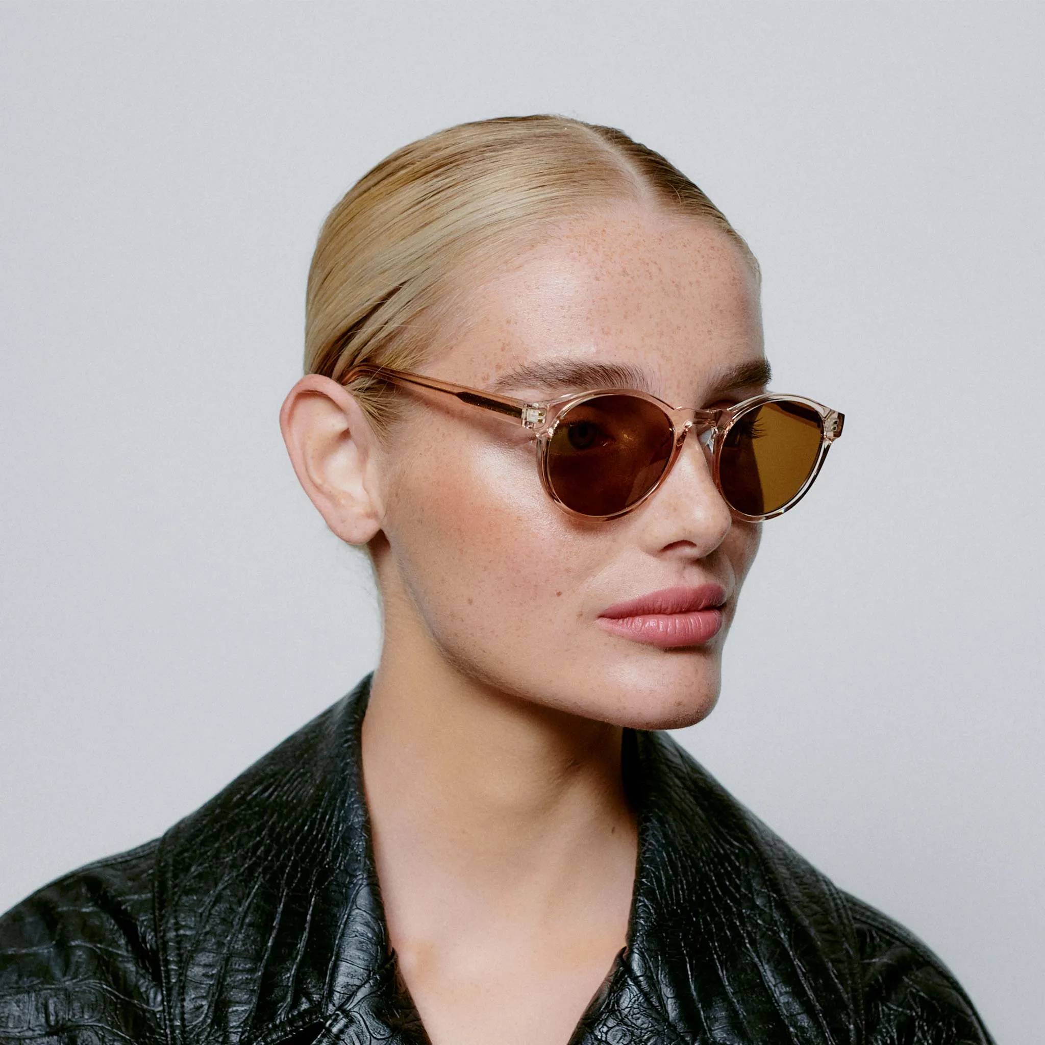 A.Kjaerbede Marvin Champagne Sunglasses