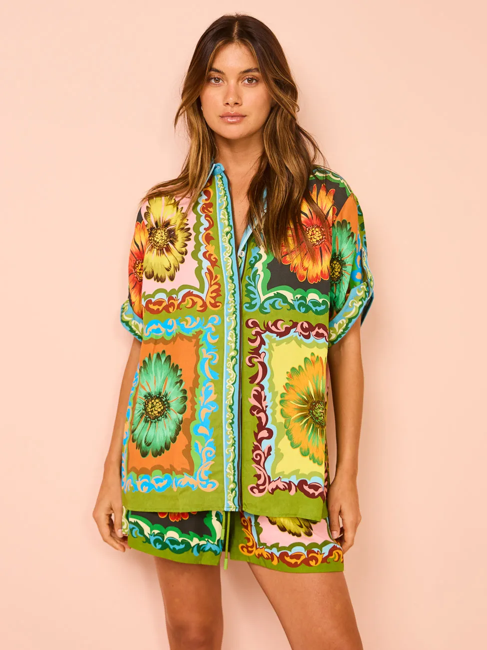 Alemais Disco Daisy Shirt in Multi