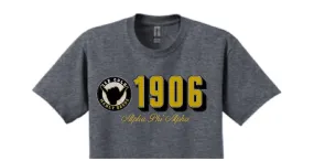 Alpha Emblem Date Tee