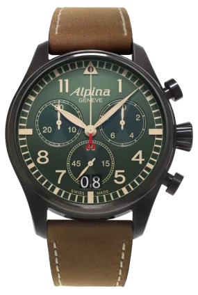 Alpina Startimer Pilot Big Date AL-372GR4FBS6