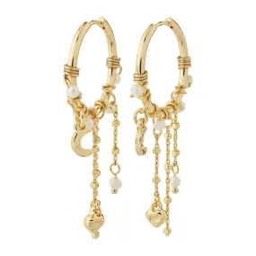 ARLET recycled earrings gold-plated