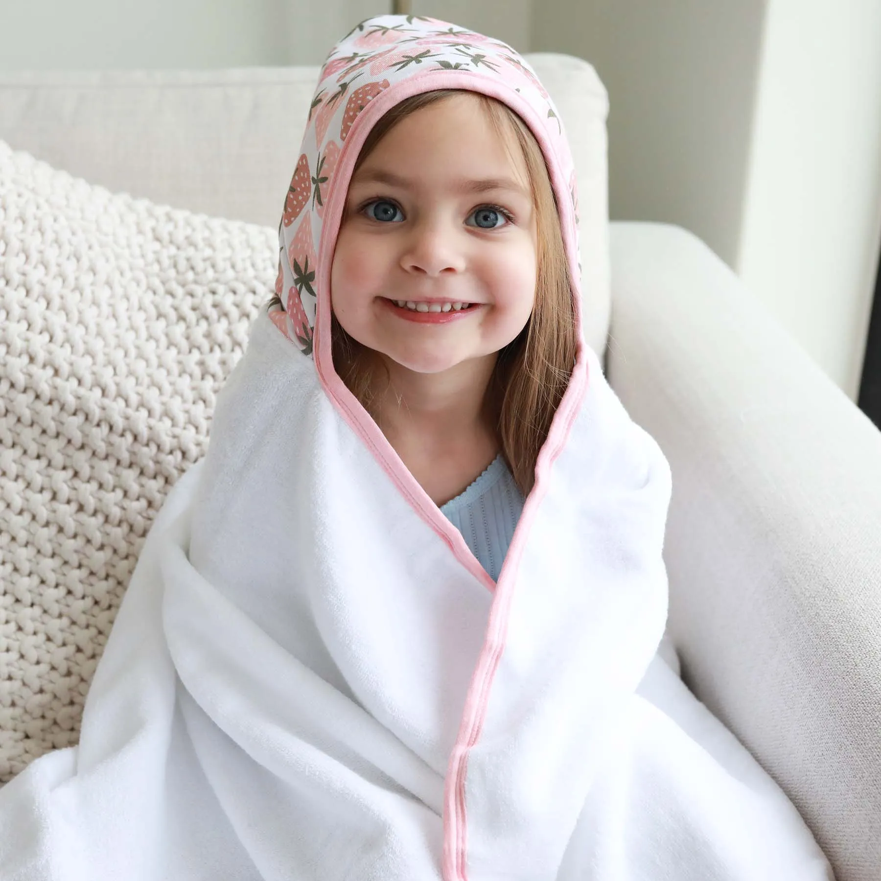 Bamboo Hooded Towel | Berry Happy