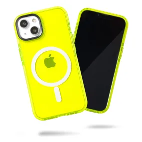 Barrier Case w/ MagSafe for iPhone 13 - Hi-Energy Neon Yellow