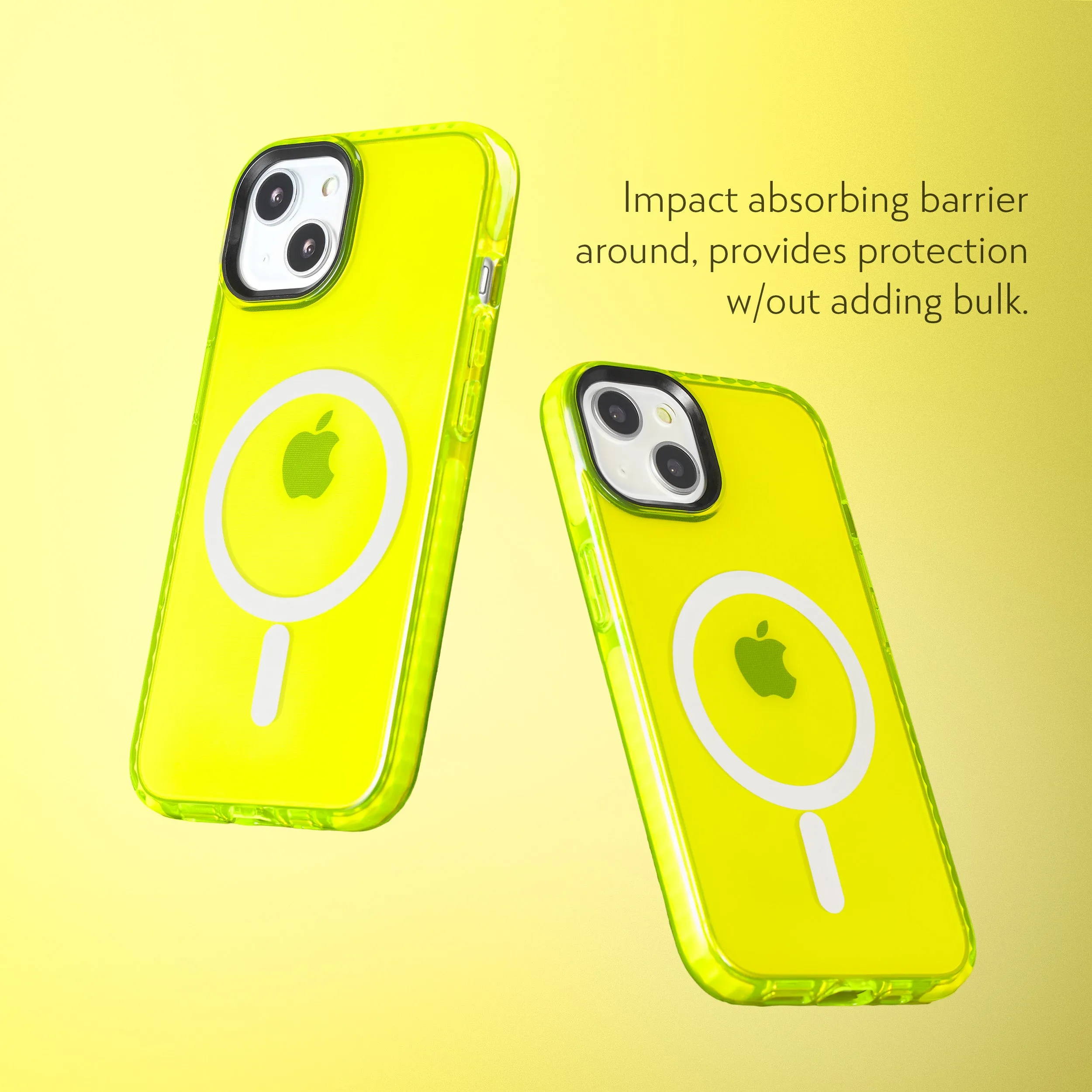 Barrier Case w/ MagSafe for iPhone 13 - Hi-Energy Neon Yellow