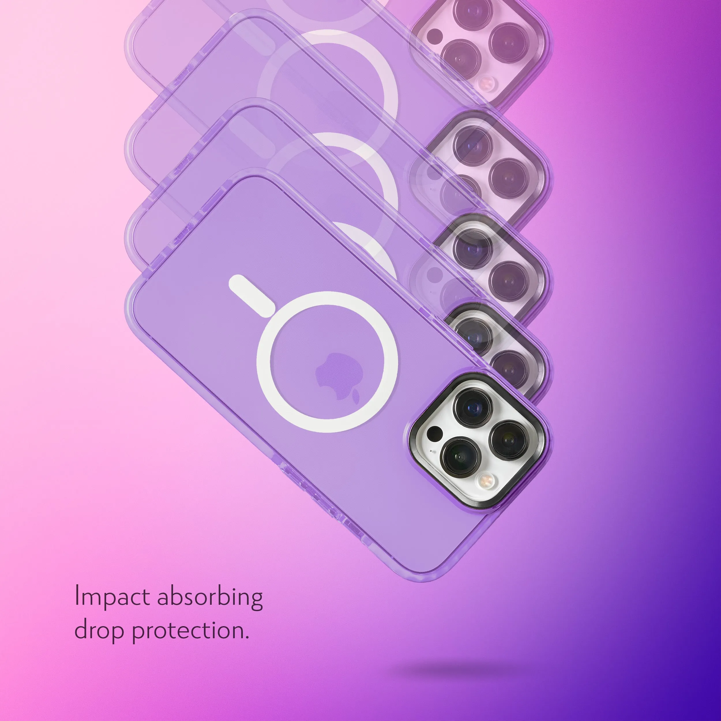 Barrier Case w/ MagSafe for iPhone 15 Pro Max - Fresh Purple Lavender