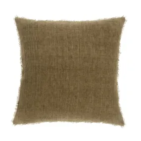 Cambri Fennel Linen Pillow