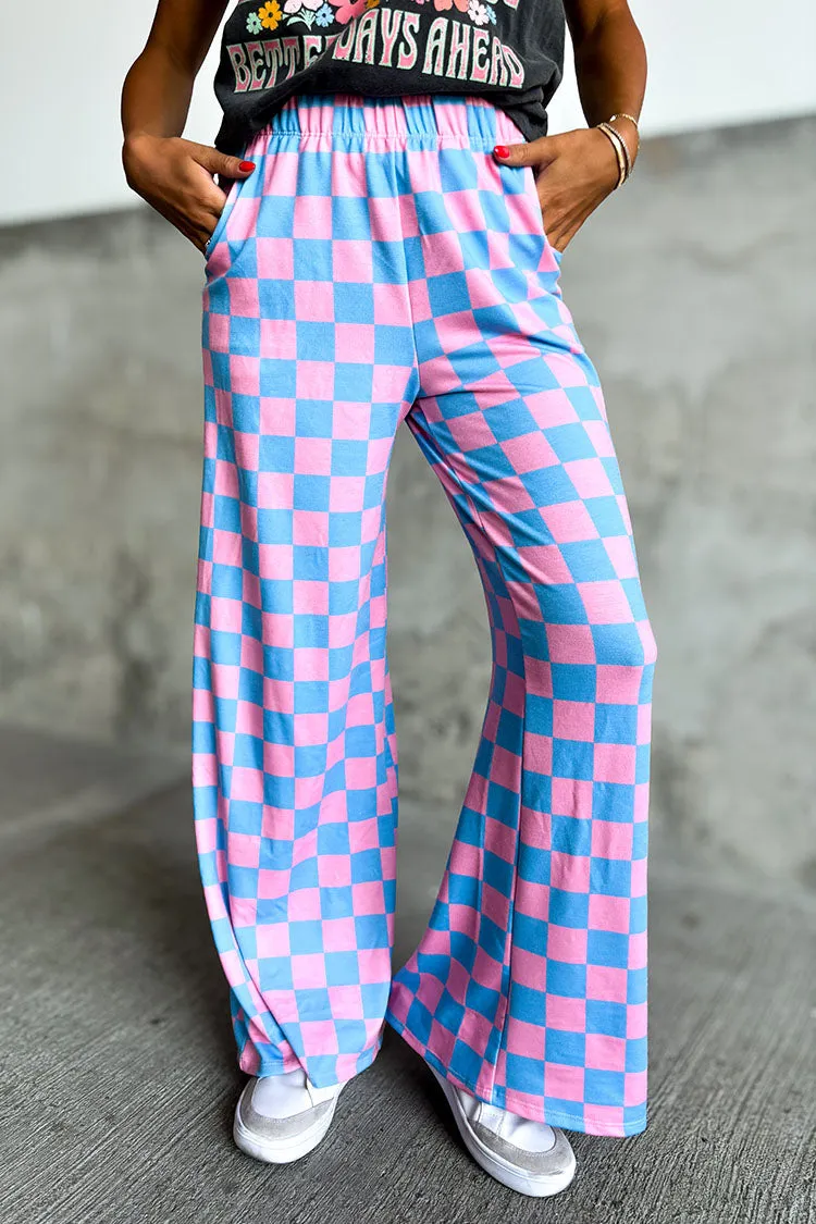 Checkmate Pants - Cotton Candy