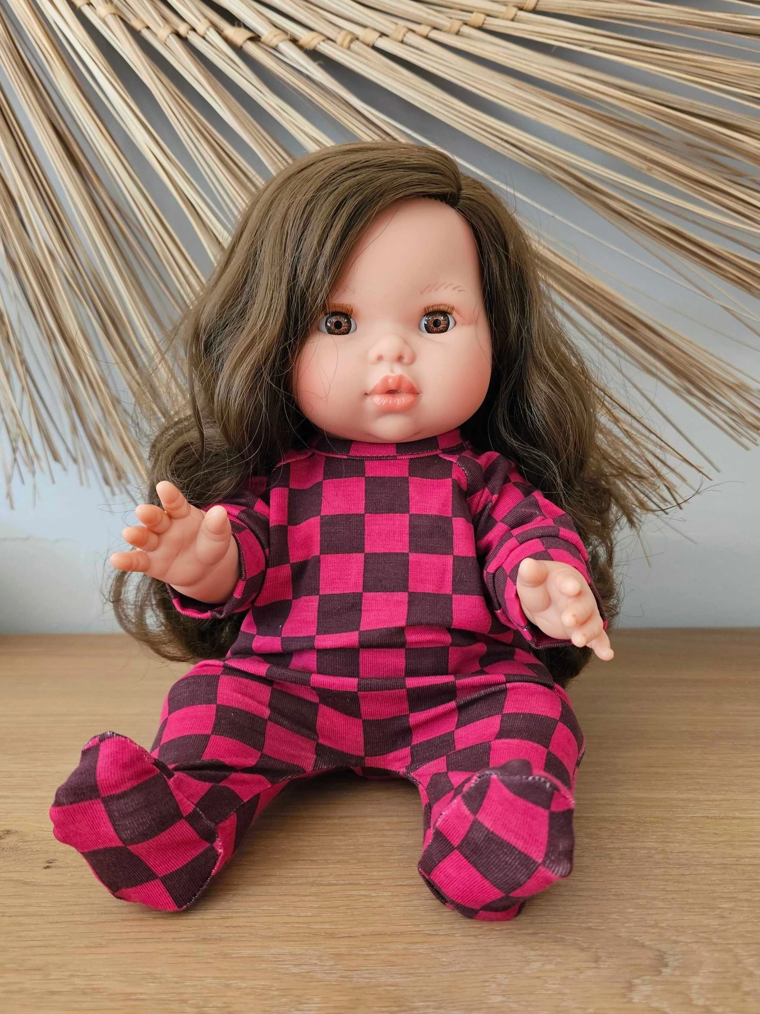 Dollie Checkered Print Outfit