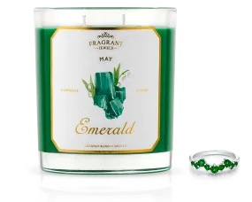 Emerald - May Birthstone Collection - Jewel Candle