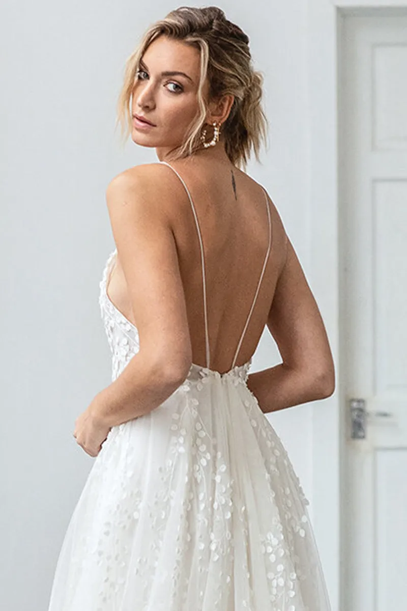 Eternal Affection Backless Wedding Dress