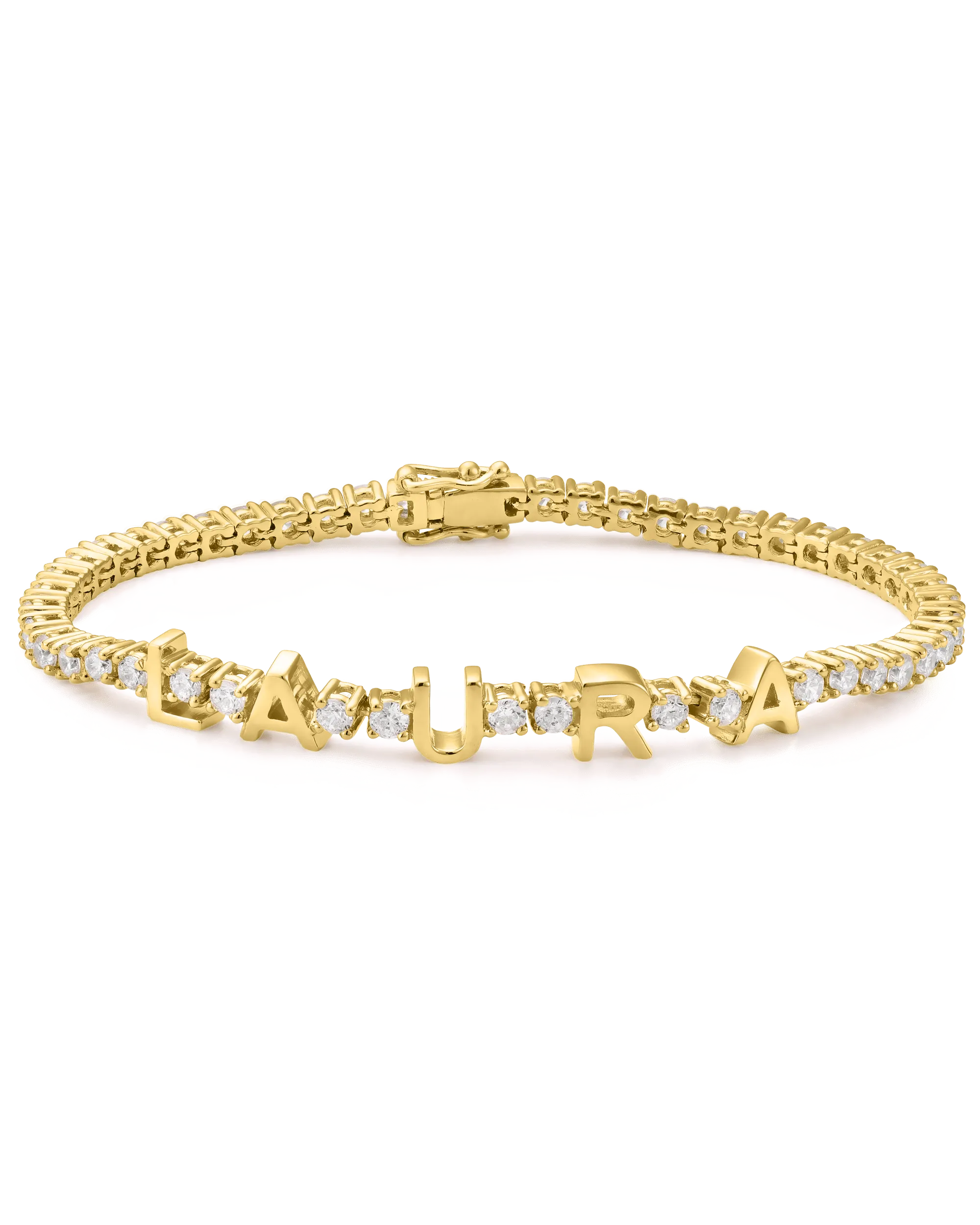 Evert Tennis Bracelet - 18K Gold Vermeil