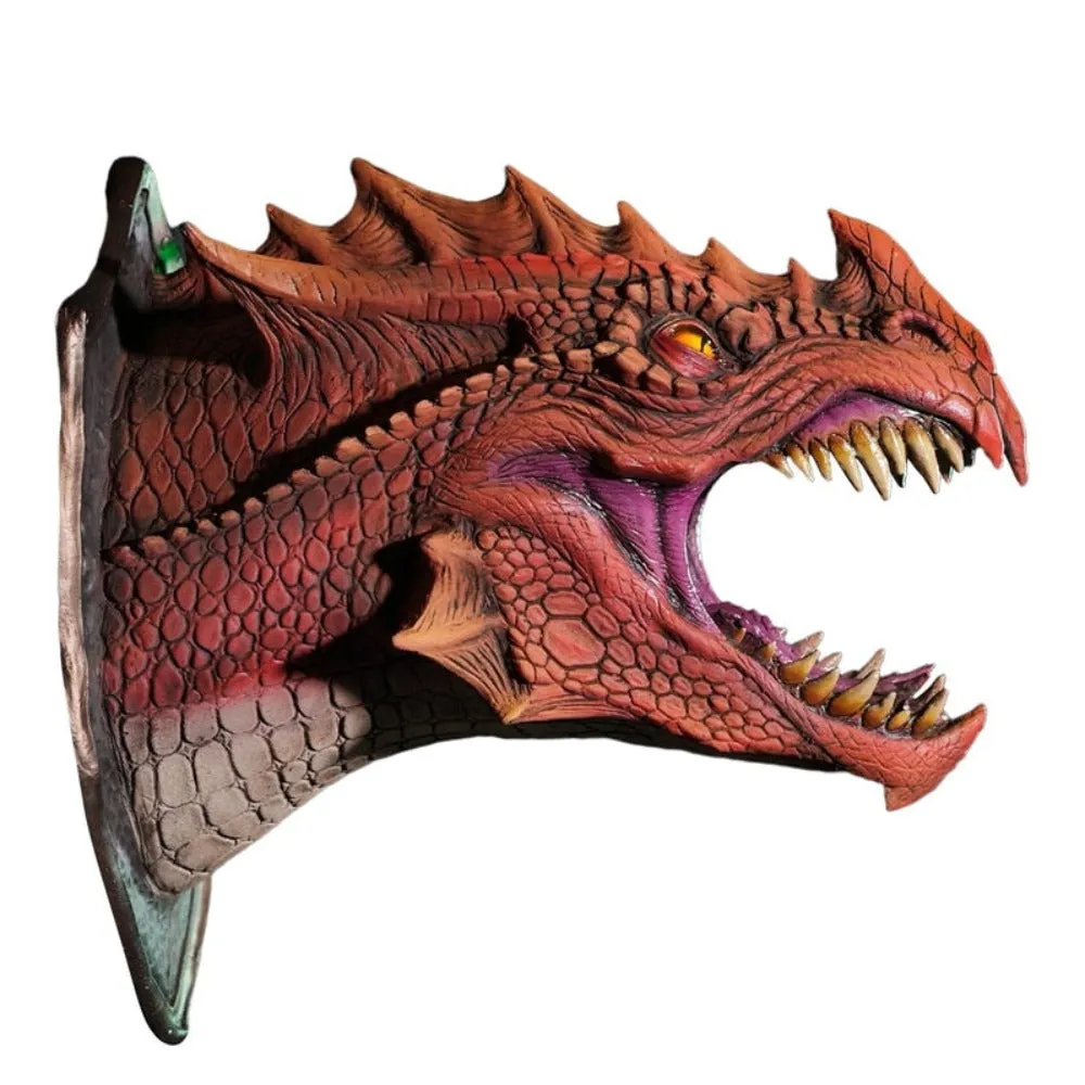 Fire & Smoke Breathing Dragon Head Mount