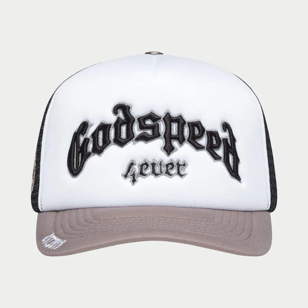 GODSPEED GS Forever Foam Trucker Hat (Blk/Grey)