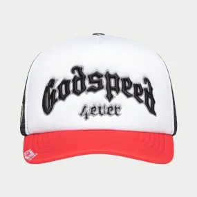 GODSPEED GS Forever Foam Trucker Hat (Blk/Red)