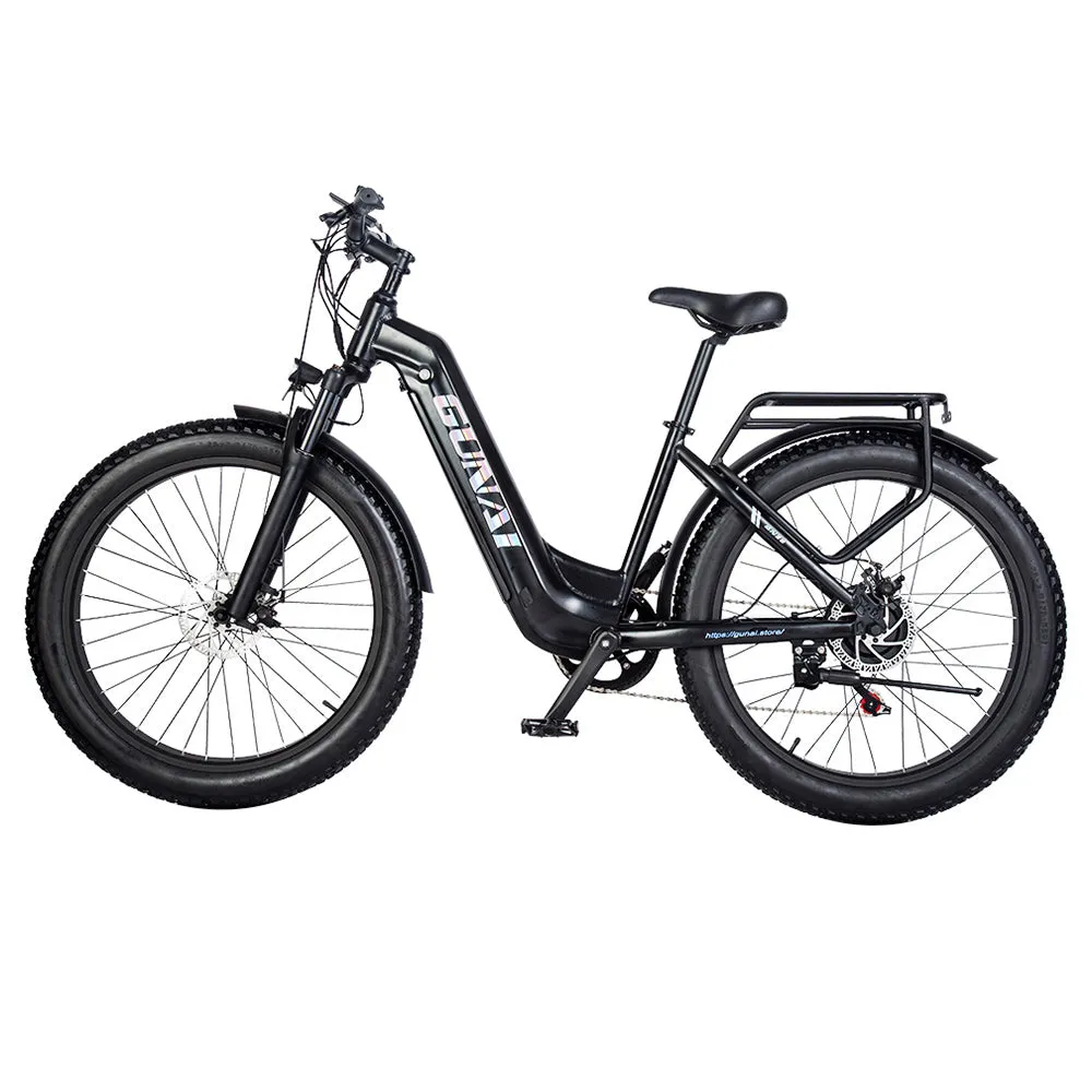 GUNAI GN26 Electric Bike 26 Tires 500W Bafang Motor 48V 17.5Ah Samsung Battery