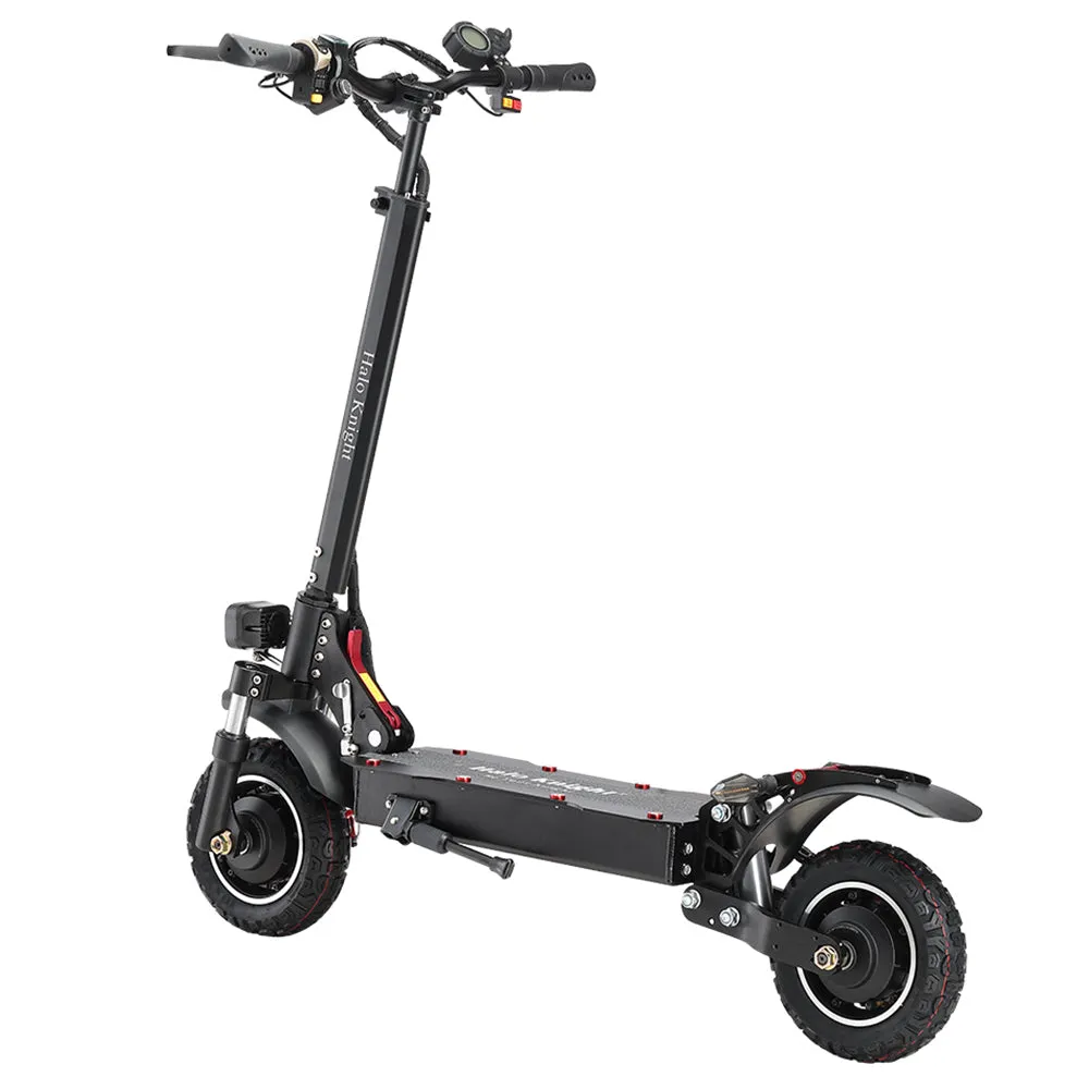 Halo Knight T104 Electric Scooter 10 Tires Dual 1000W Motors 52V 21Ah Battery