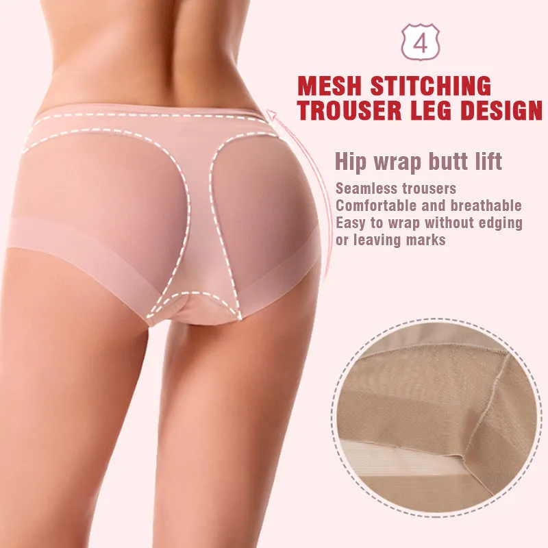 Hot Sale Pay 1 Get 4High Waist Ice Silk Seamless Shaping Briefs