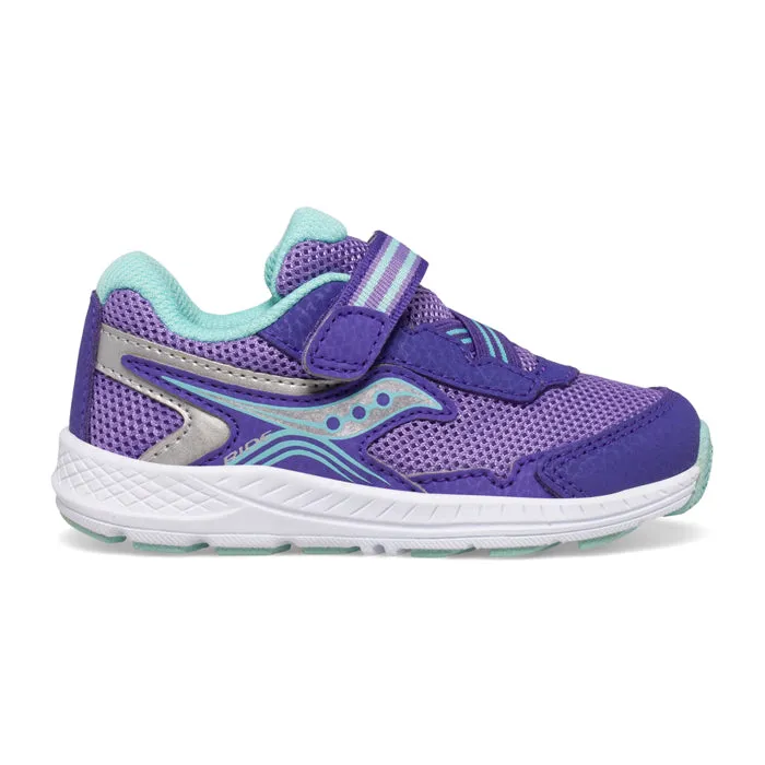 Infant Girl Saucony Ride 10 Jr in Purple