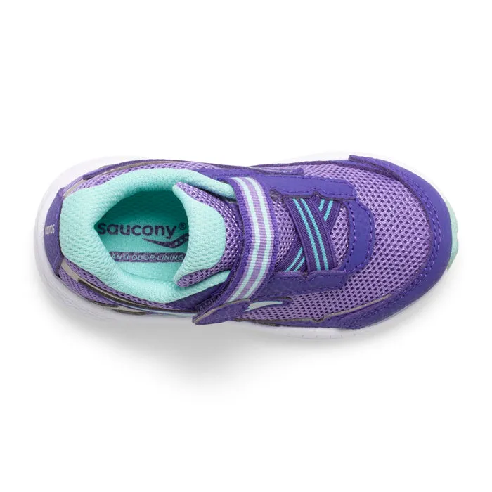 Infant Girl Saucony Ride 10 Jr in Purple