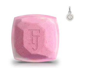 June Pearl Birthstone Charm - Bath Bomb