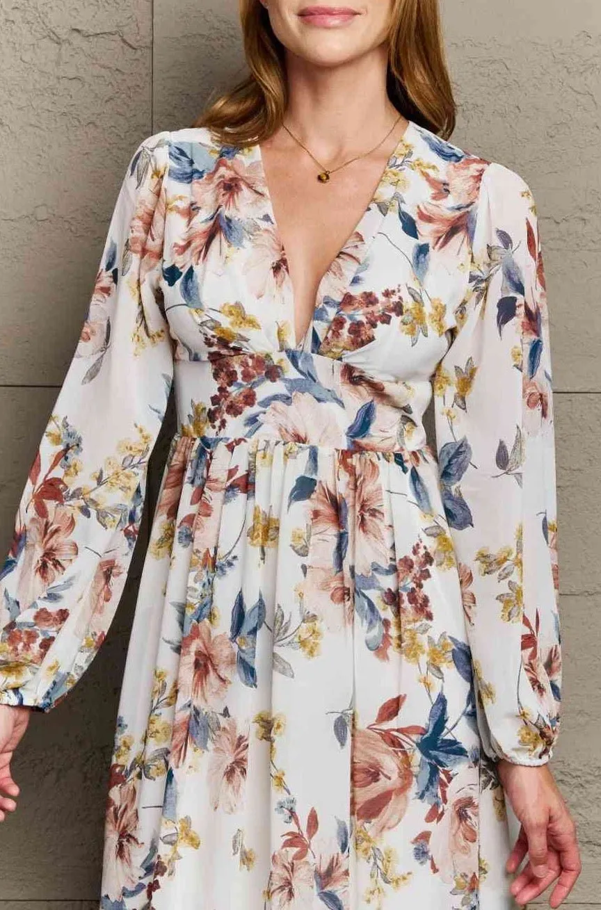 Karina Floral Midi Dress - FINAL SALE