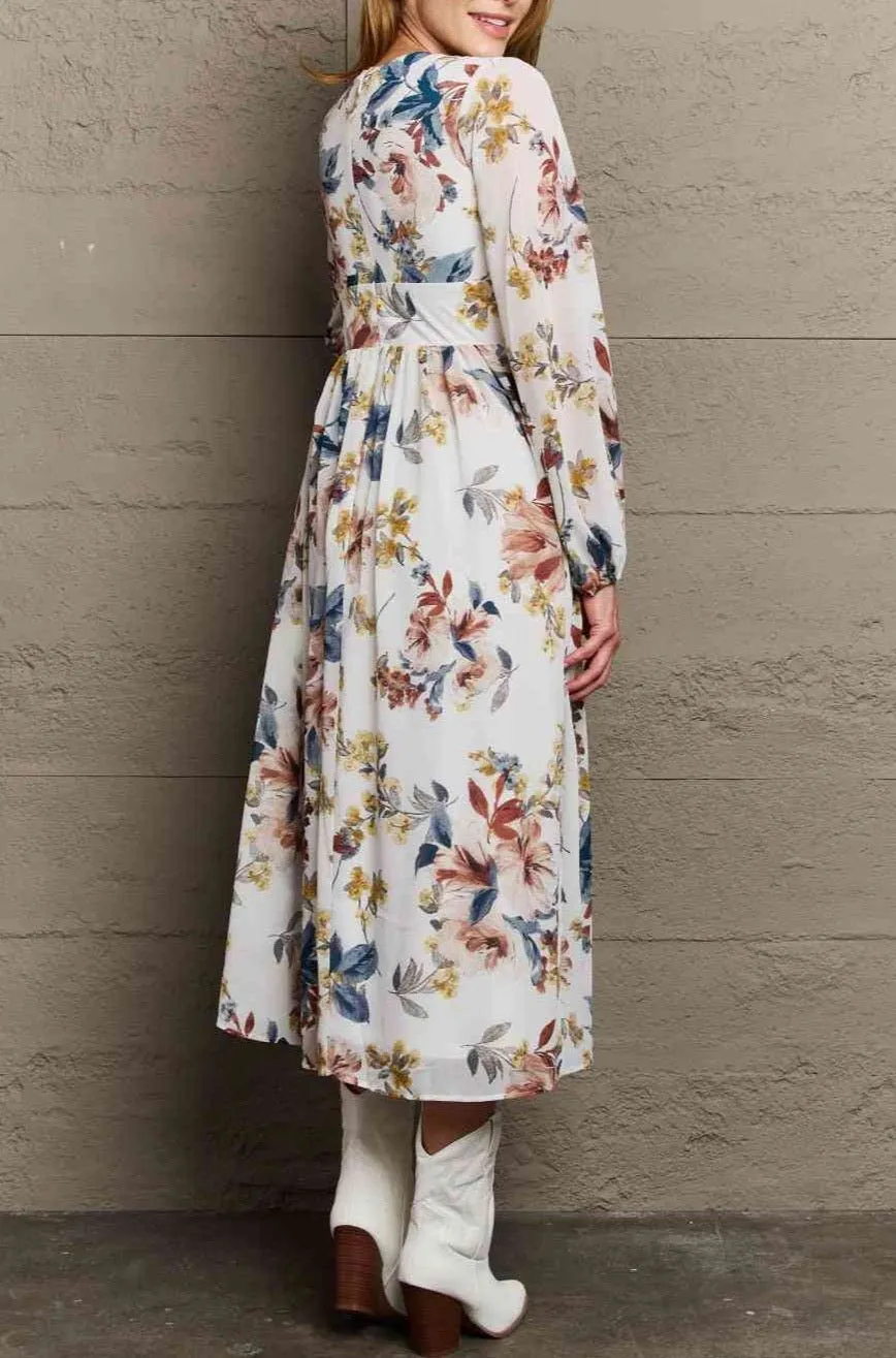 Karina Floral Midi Dress - FINAL SALE