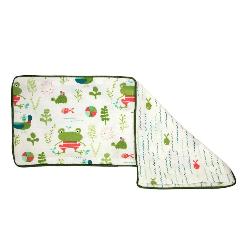 KRFTD Froggies Snuggy Beansprout Husk Pillow Case