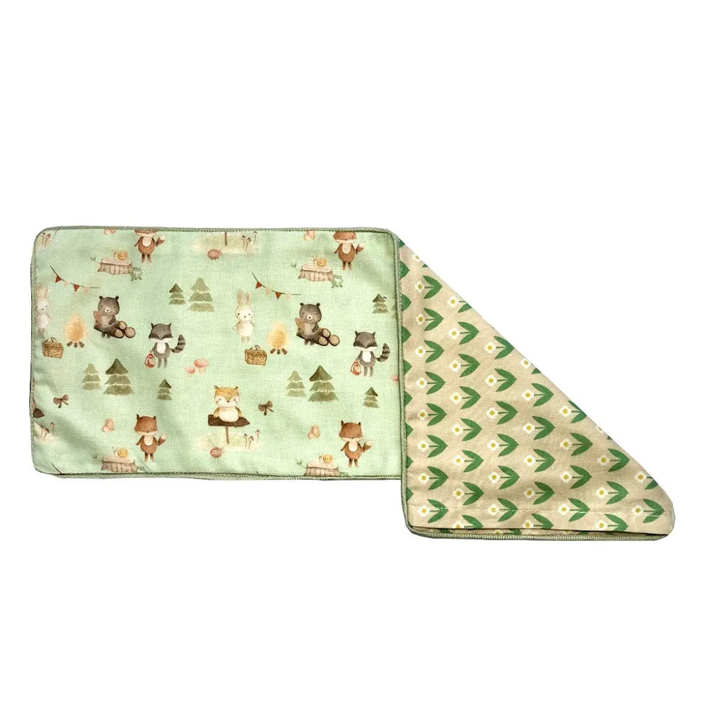 KRFTD Lulu Bear Camping Snuggy Beansprout Husk Pillow Case