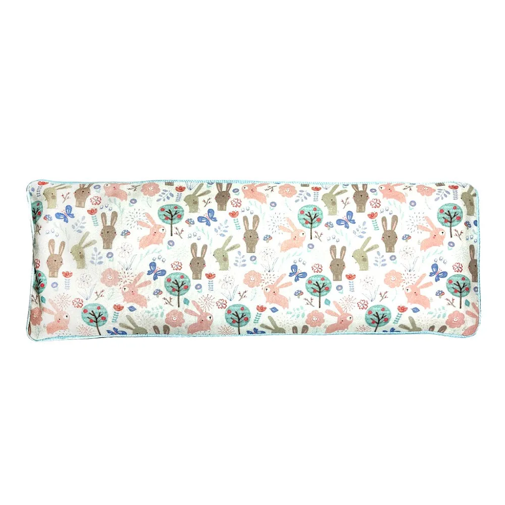 KRFTD Meadow Flowers Rabbit Bunny Snuggy Beansprout Husk Pillow