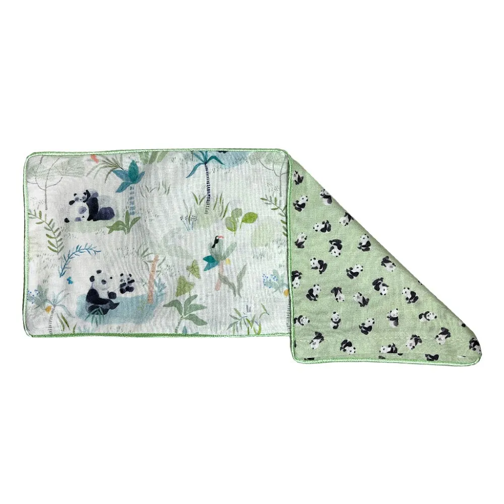 KRFTD Pandas Snuggy Beansprout Husk Pillow Case