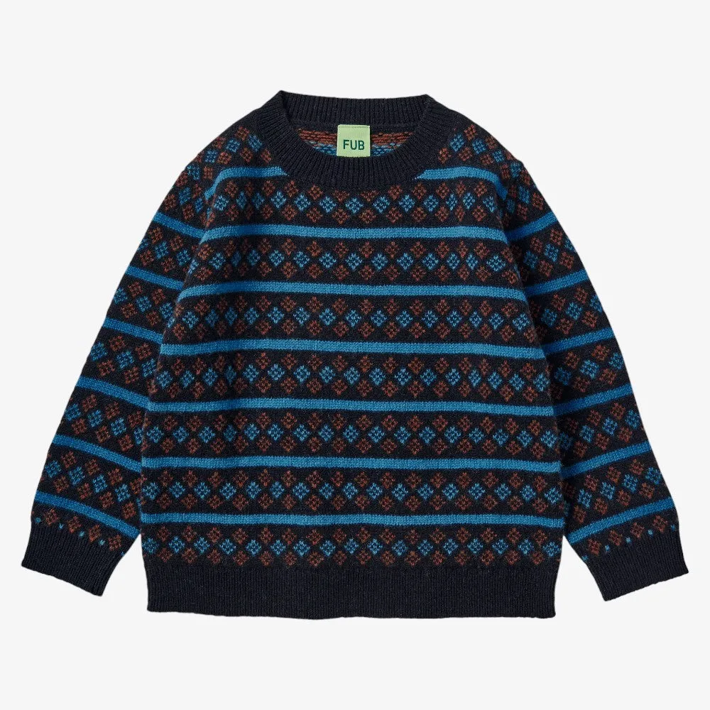 Lambswool Sweater - Dark Navy