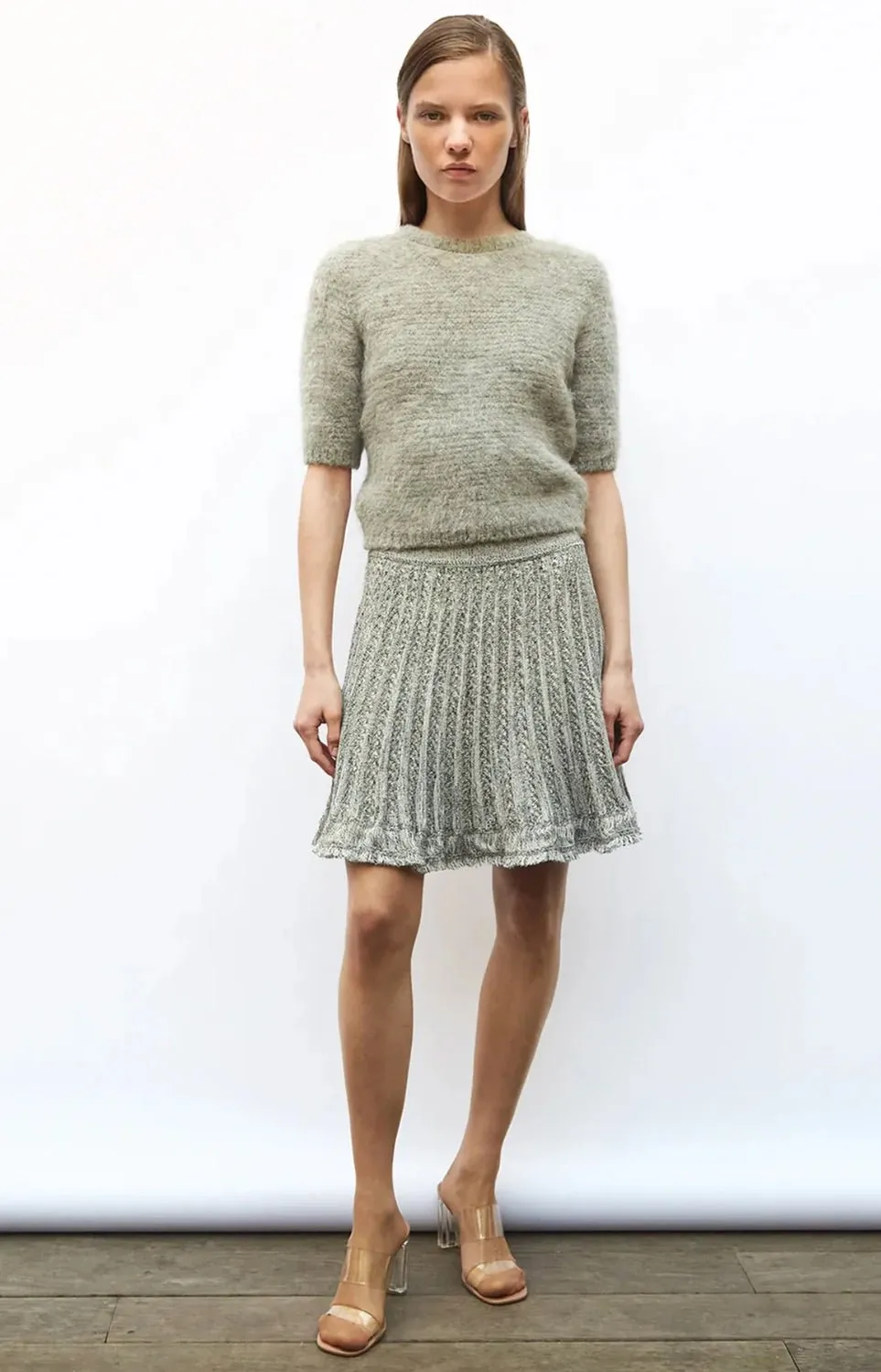 Molli - Boat Sweater in Cloud Grey