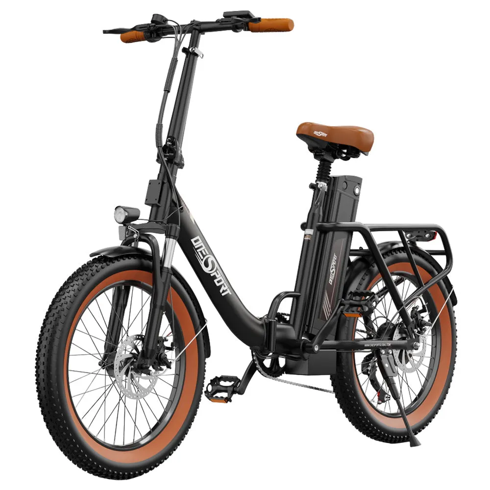 ONESPORT OT16-2 Electric Bike 20 Tires 250W Motor 48V 17Ah Battery