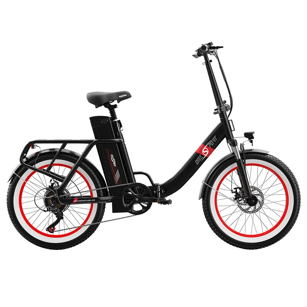 ONESPORT OT16-2 Electric Bike 20 Tires 250W Motor 48V 17Ah Battery