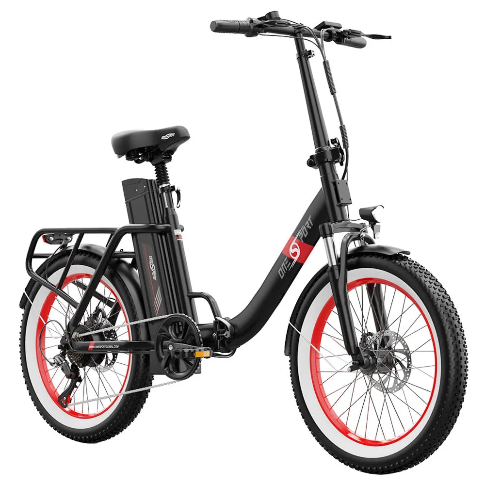 ONESPORT OT16-2 Electric Bike 20 Tires 250W Motor 48V 17Ah Battery