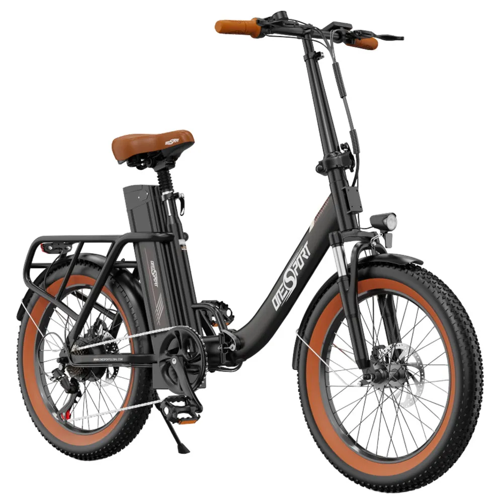 ONESPORT OT16-2 Electric Bike 20 Tires 250W Motor 48V 17Ah Battery