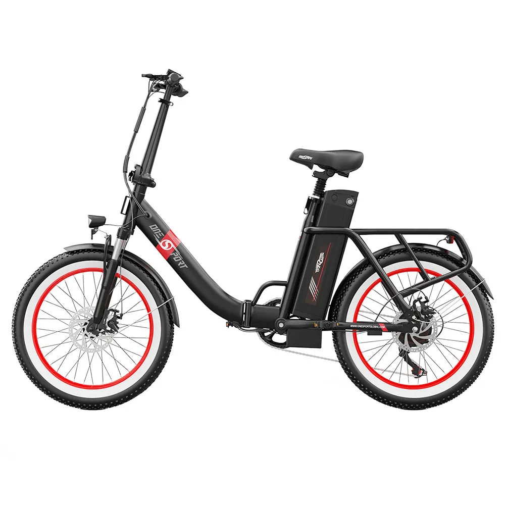 ONESPORT OT16-2 Electric Bike 20 Tires 250W Motor 48V 17Ah Battery