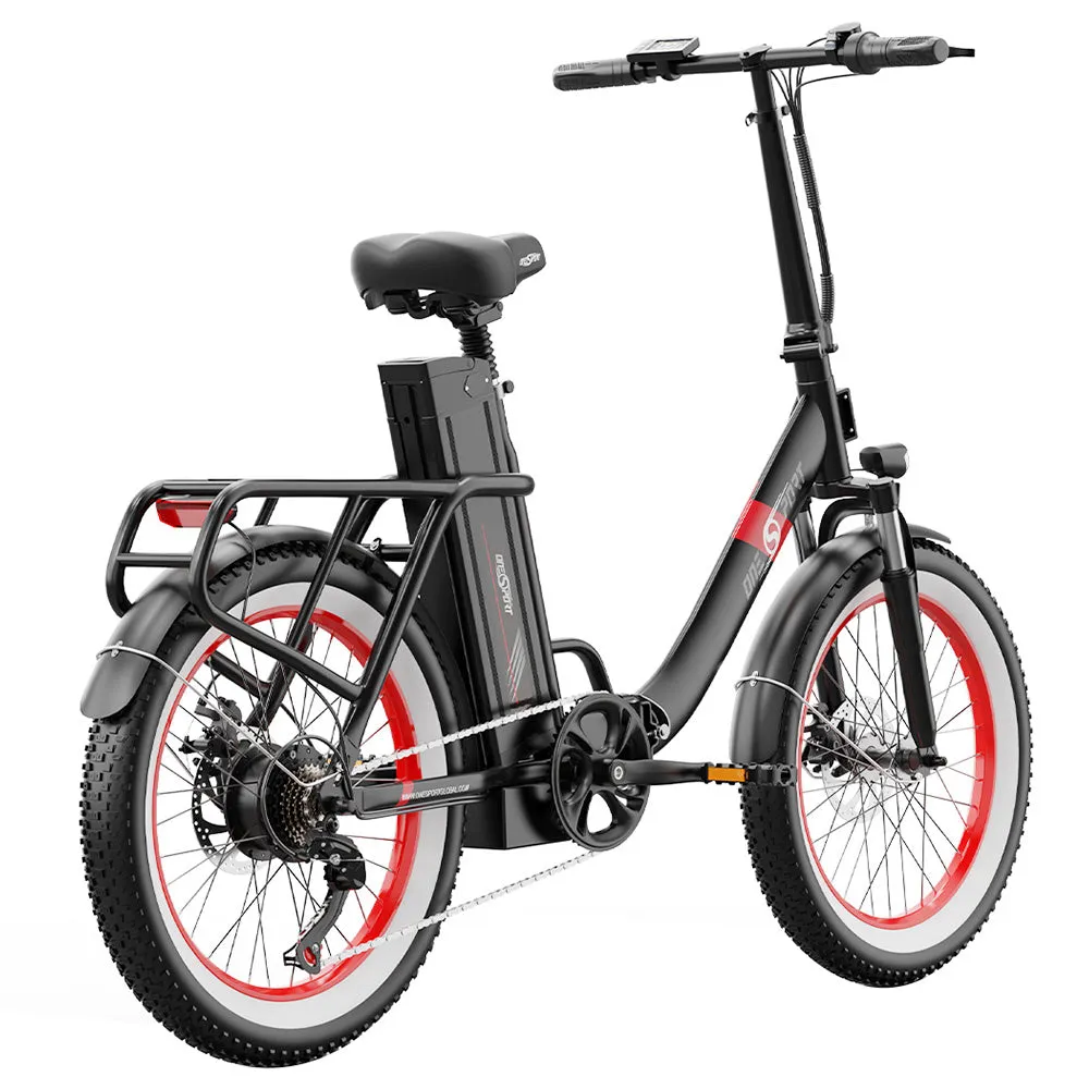 ONESPORT OT16-2 Electric Bike 20 Tires 250W Motor 48V 17Ah Battery