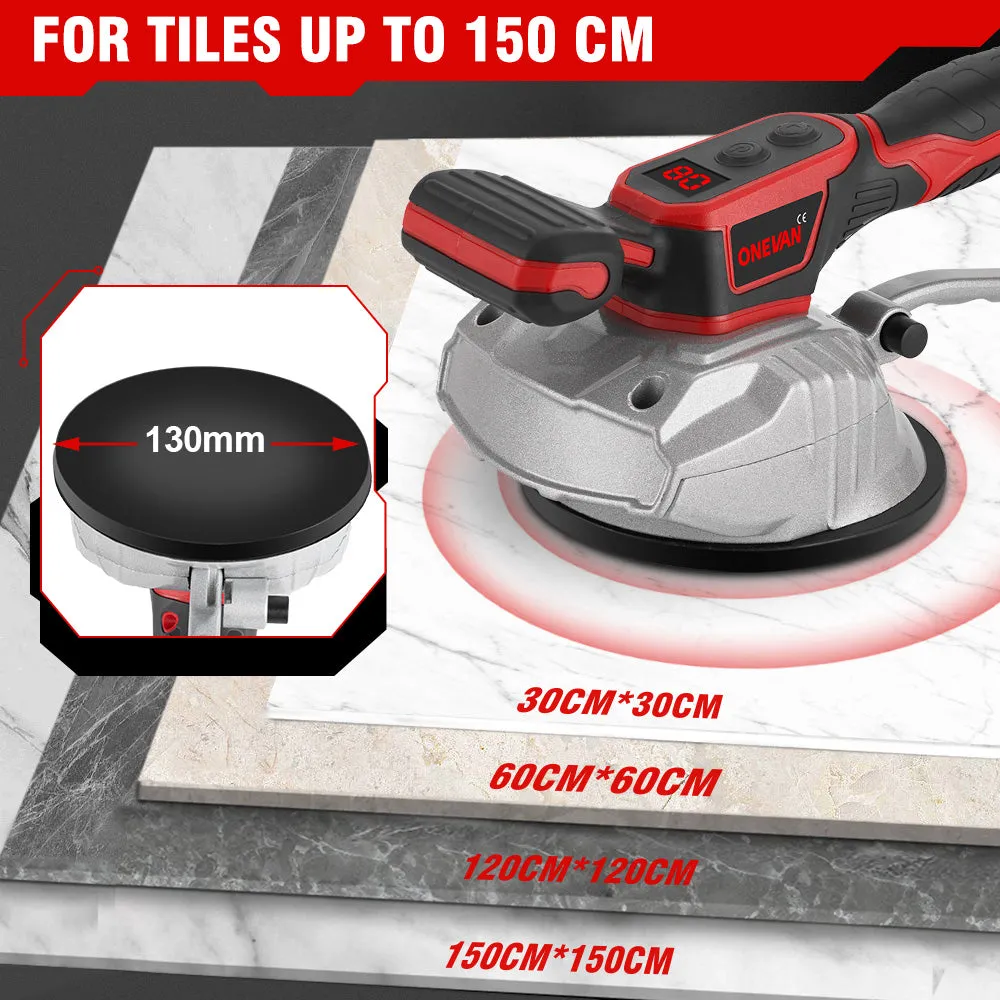 ONEVAN 8-Speed Cordless Automatic Tile Vibration Leveling Machine | For Makita 18V Battery