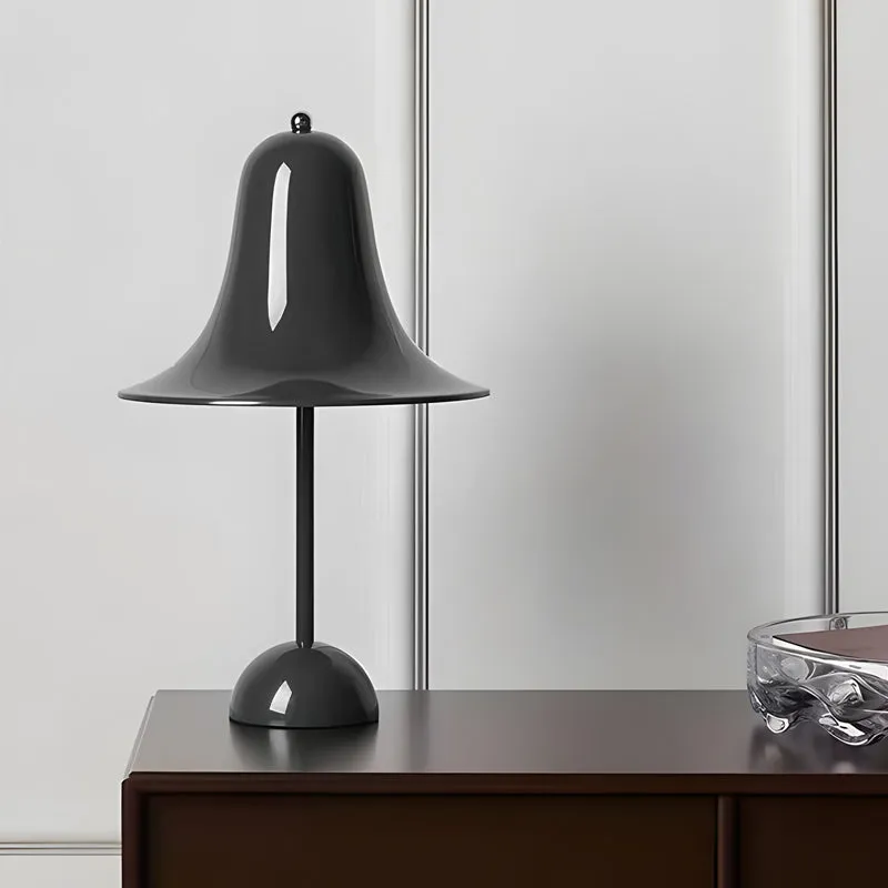 Polished Iron LED Nordic Portable Hat Table Lamp