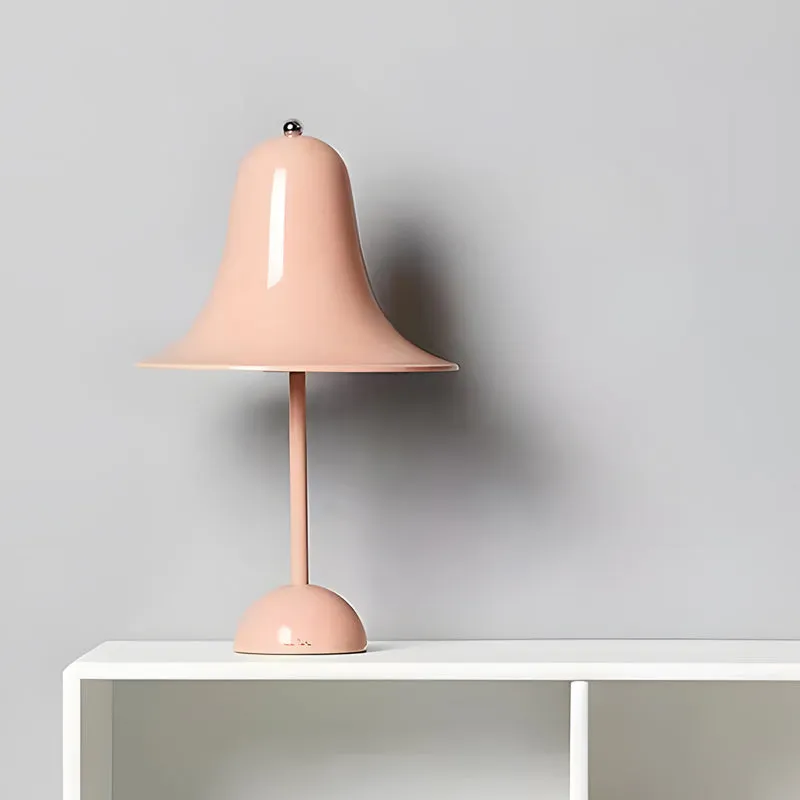 Polished Iron LED Nordic Portable Hat Table Lamp