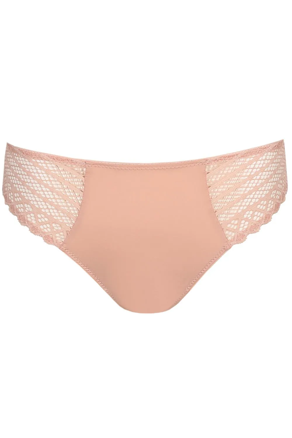 Prima Donna Twist East End Rio Briefs, Powder Rose (0541930)