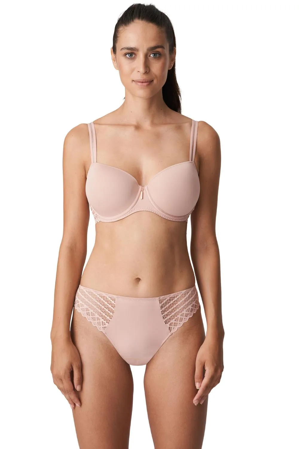 Prima Donna Twist East End Rio Briefs, Powder Rose (0541930)