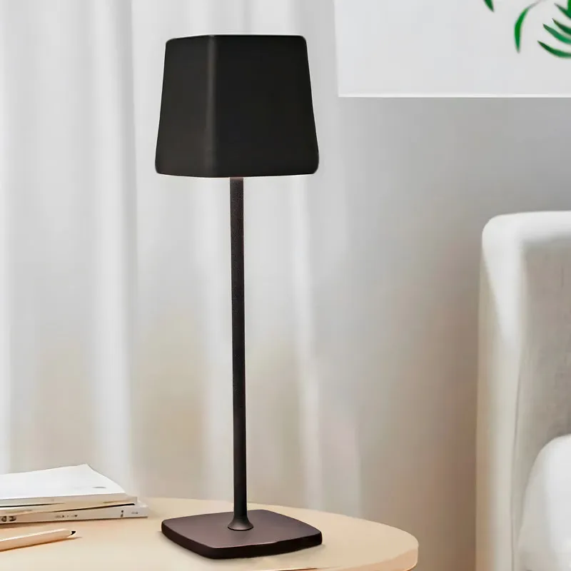 Simple Portable Type C Rechargeable LED Modern Table Lamp