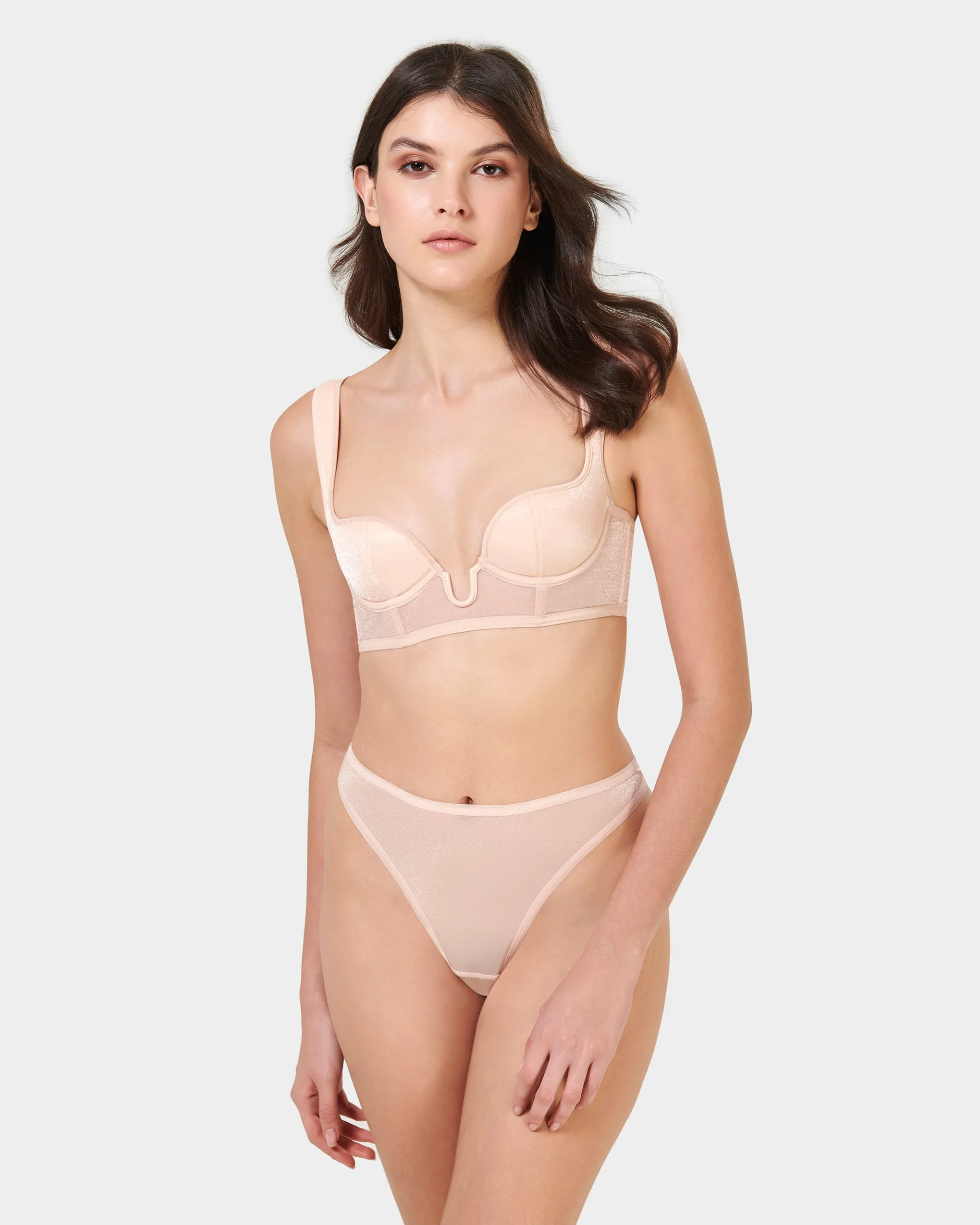 Soutien-Gorge Thena Caramel Givré